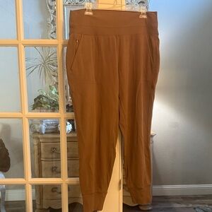 Athleta Size L Brown Joggers NWOT